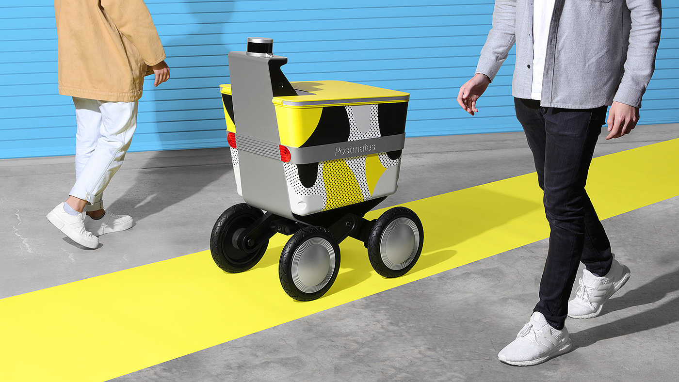 Stephen Lynn，Postmaths，automatic，Delivery，robot，