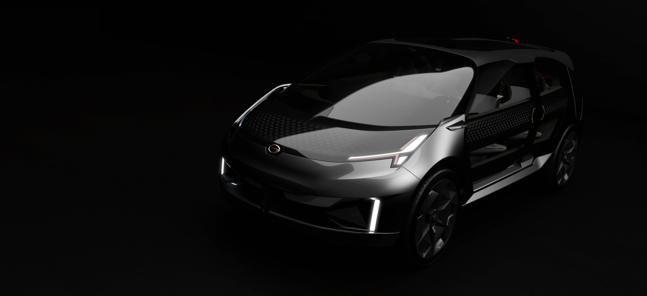 sketch，Render，GAC Motor，automobile，traffic，