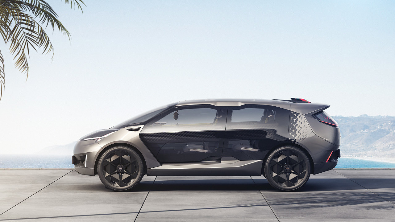 sketch，Render，GAC Motor，automobile，traffic，