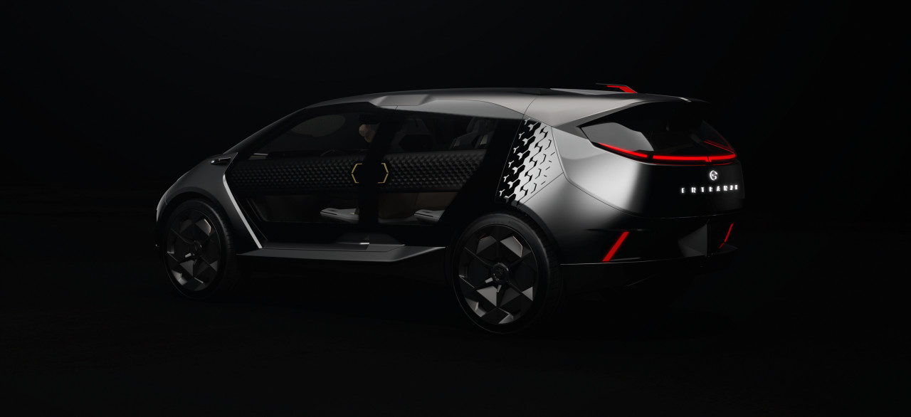 sketch，Render，GAC Motor，automobile，traffic，