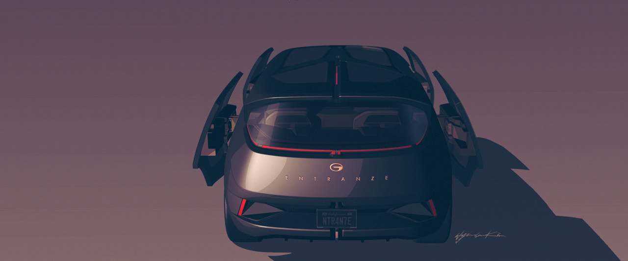 sketch，Render，GAC Motor，automobile，traffic，