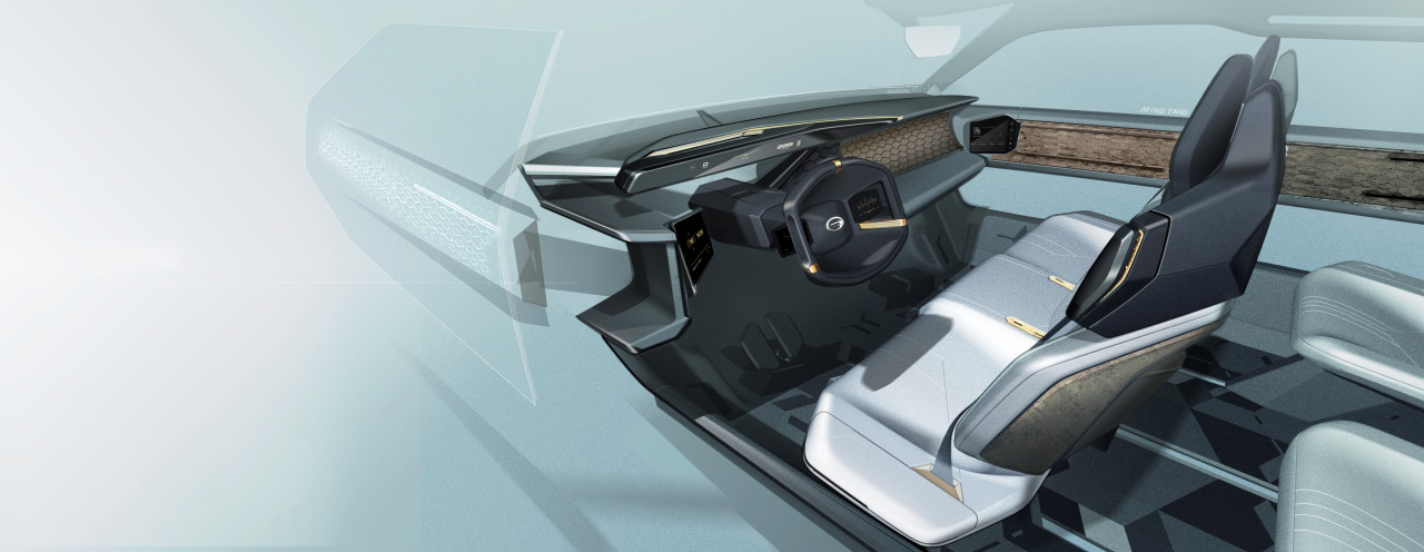 sketch，Render，GAC Motor，automobile，traffic，