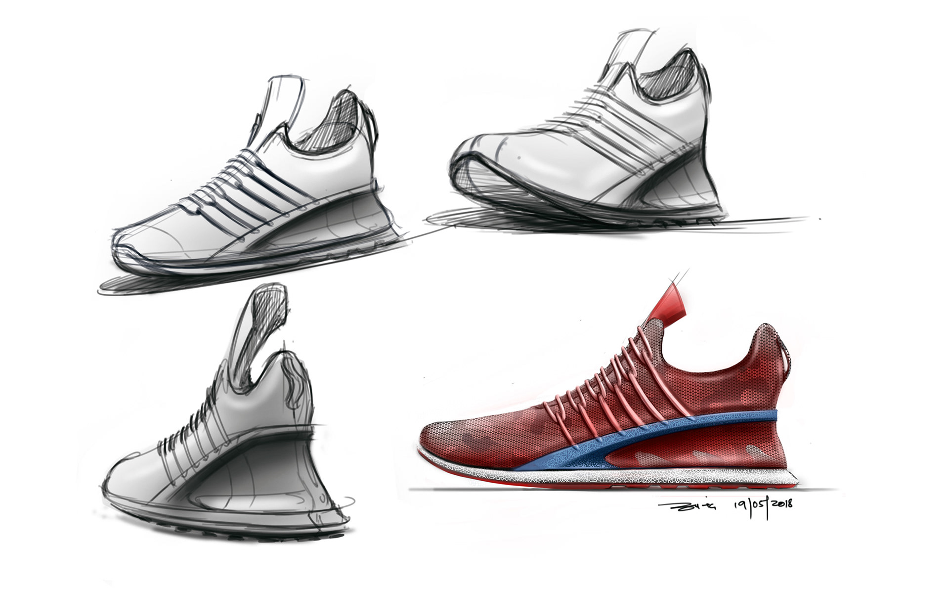 sneakers，sketch，fashion，