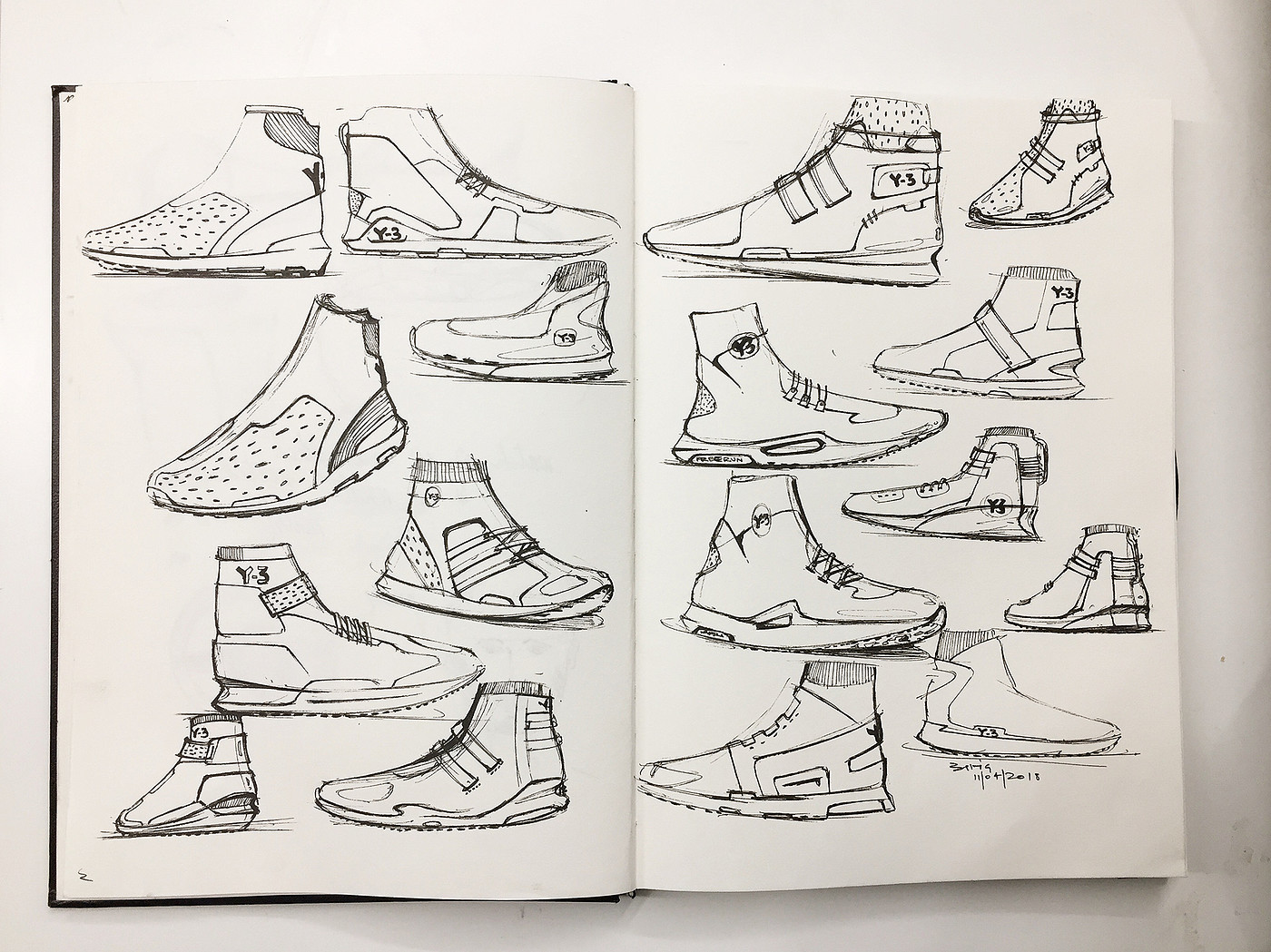sneakers，sketch，fashion，