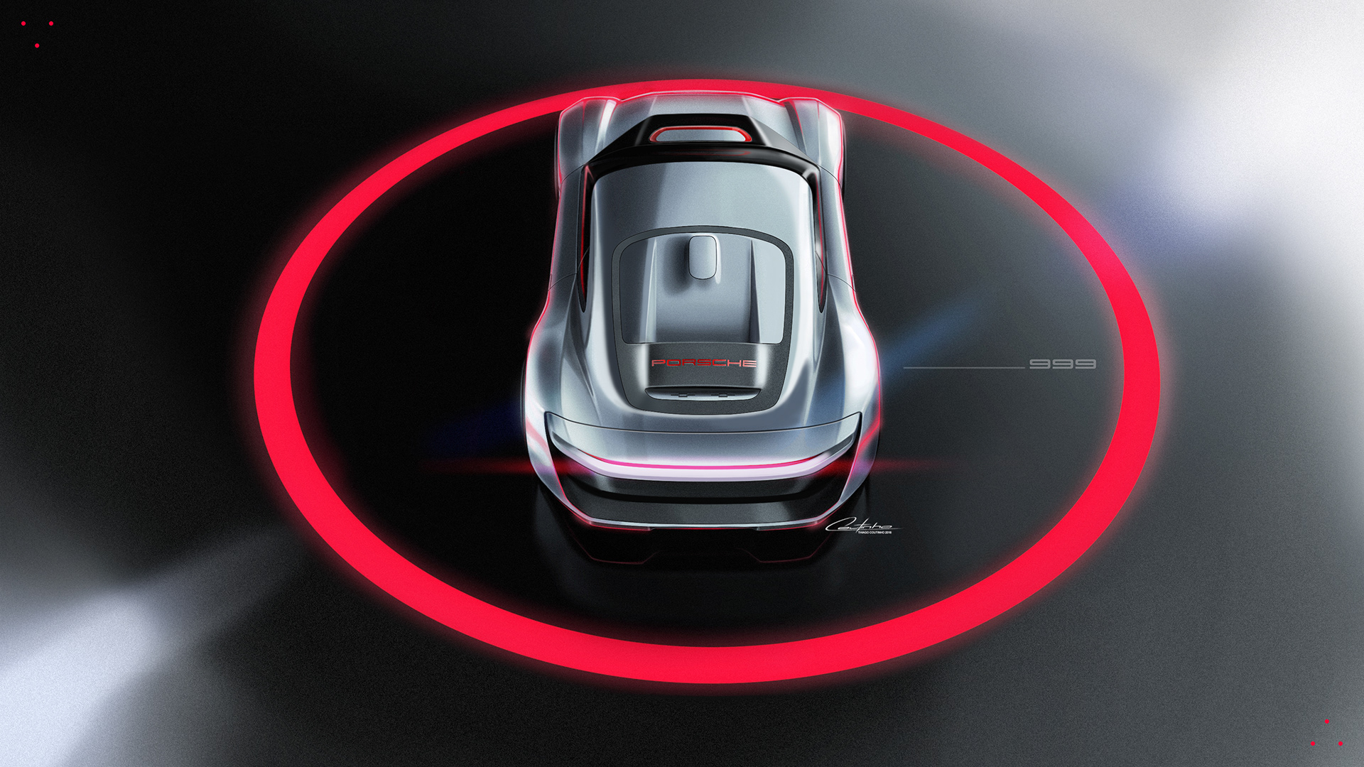 PORSCHE 999，Thiago Coutinho，manuscript，draft，Model，automobile，