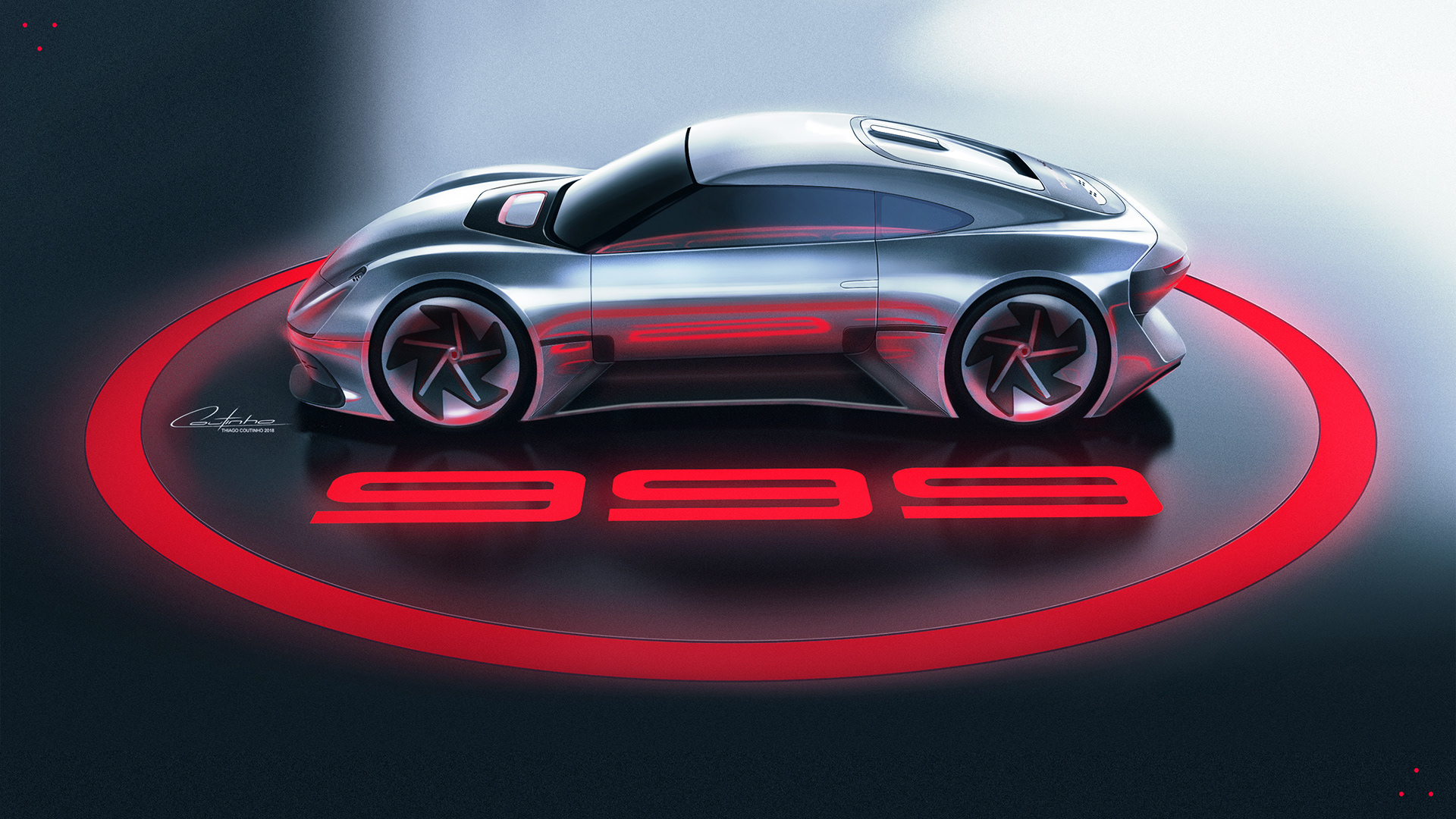 PORSCHE 999，Thiago Coutinho，manuscript，draft，Model，automobile，