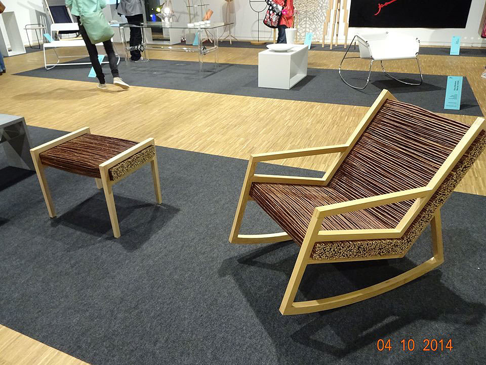 HALUZ，Rocking chair，line，branch，