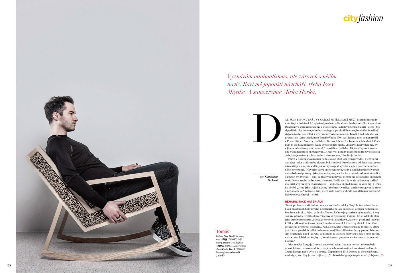 HALUZ，Rocking chair，line，branch，