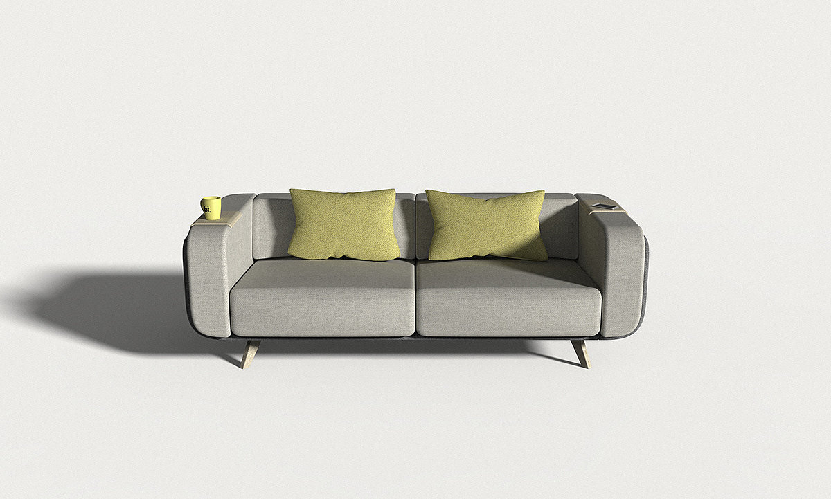 Nordic style，furniture，sofa，Should，