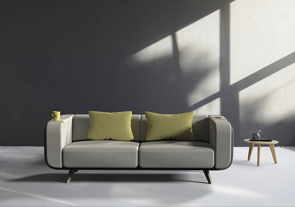Nordic style，furniture，sofa，Should，