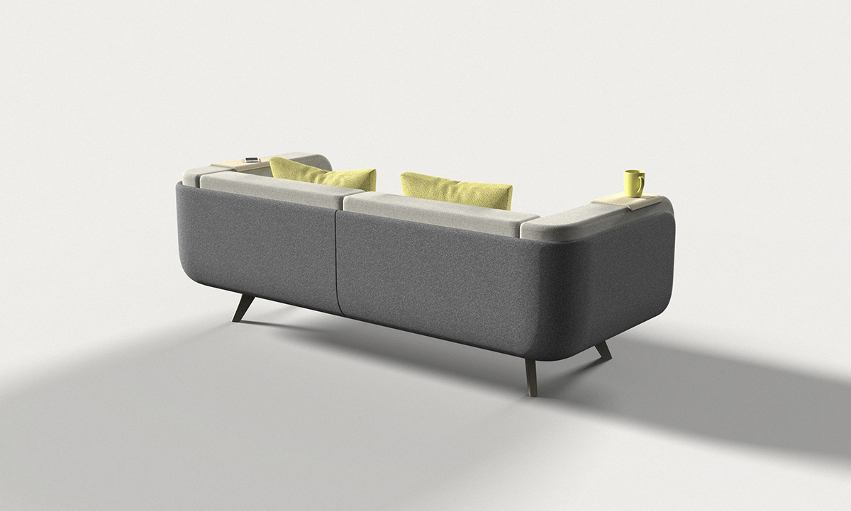 Nordic style，furniture，sofa，Should，