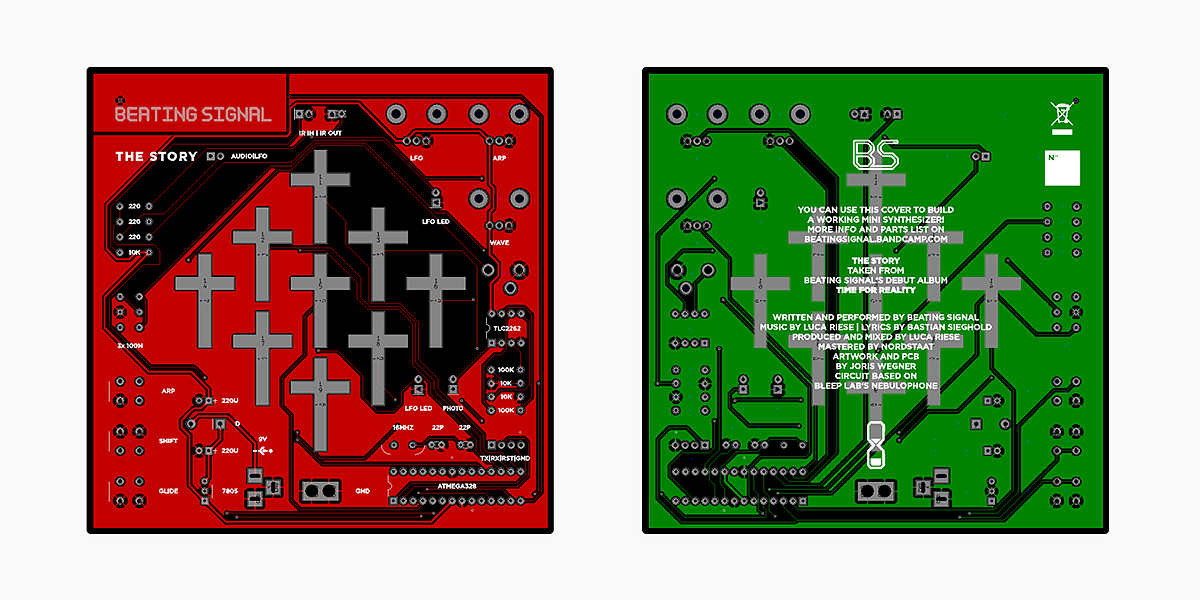 Mini synthesizer，Beating Signal，product design，industrial design，