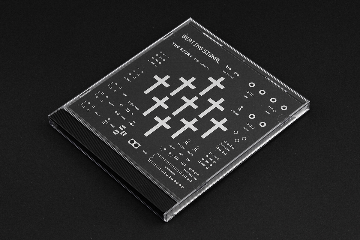 Mini synthesizer，Beating Signal，product design，industrial design，