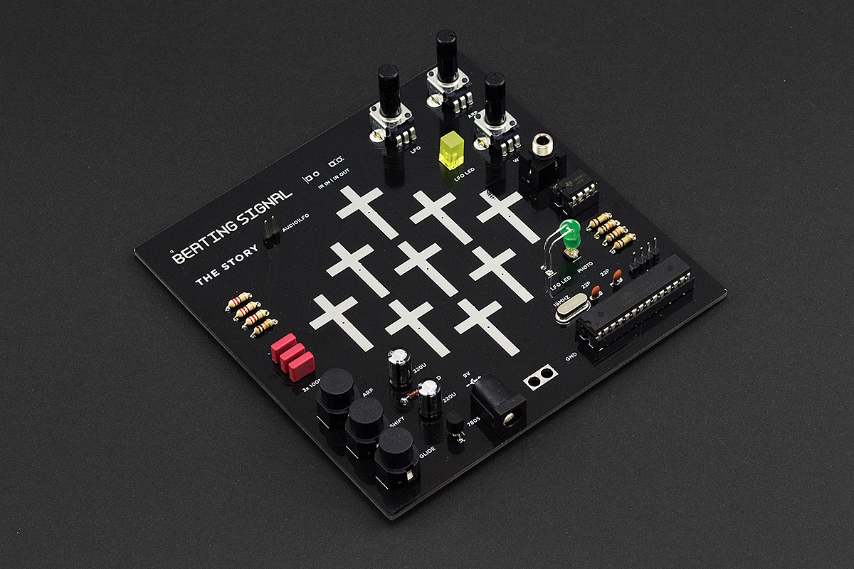 Mini synthesizer，Beating Signal，product design，industrial design，