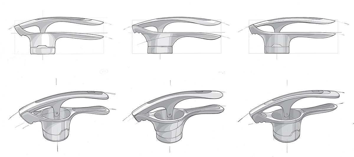 industrial design，product design，Kitchen tools，Potato，Agitator，