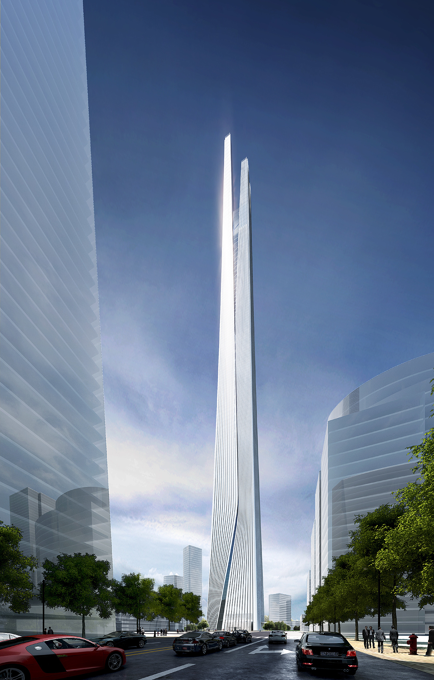 Suzhou，Zhonghan Center，Architecture，highest，