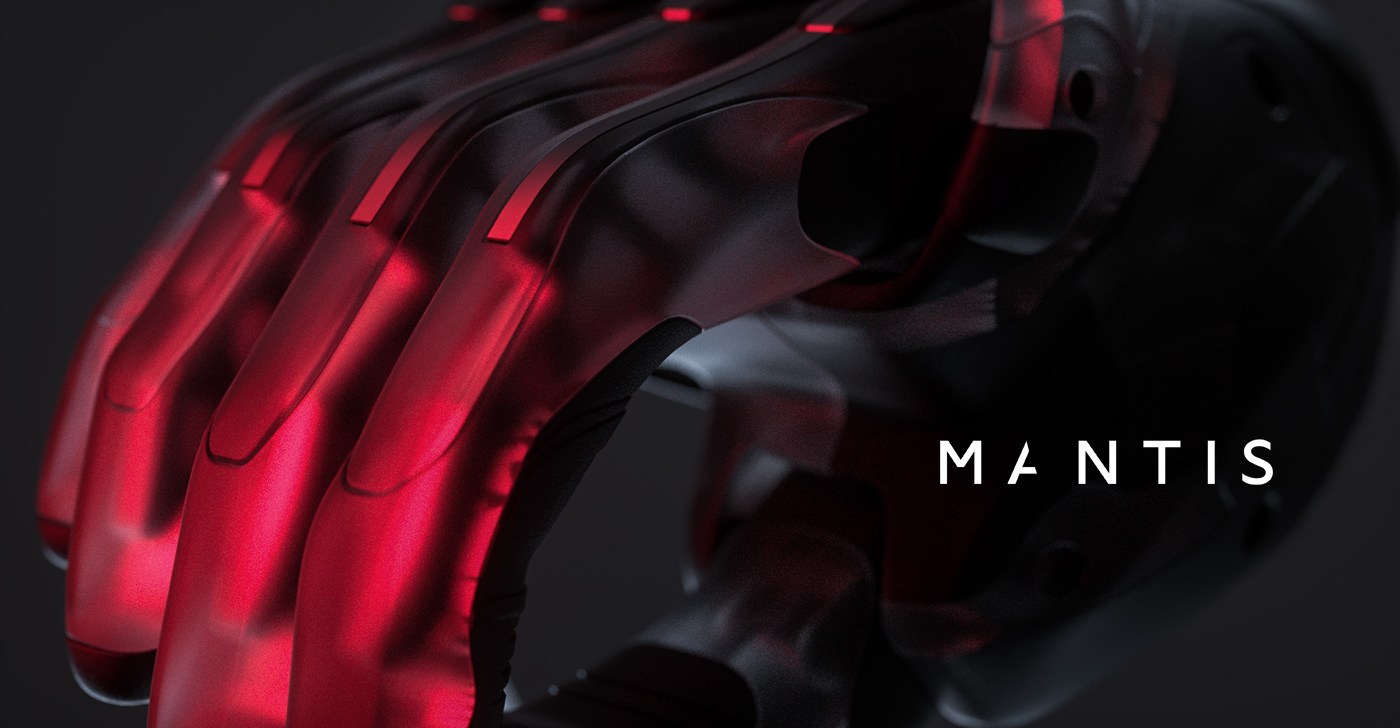 industrial design，medical apparatus and instruments，Bionic prosthetic hand，M A N T I S，