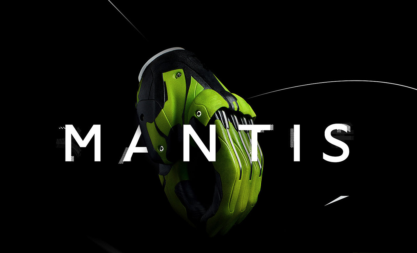 industrial design，medical apparatus and instruments，Bionic prosthetic hand，M A N T I S，