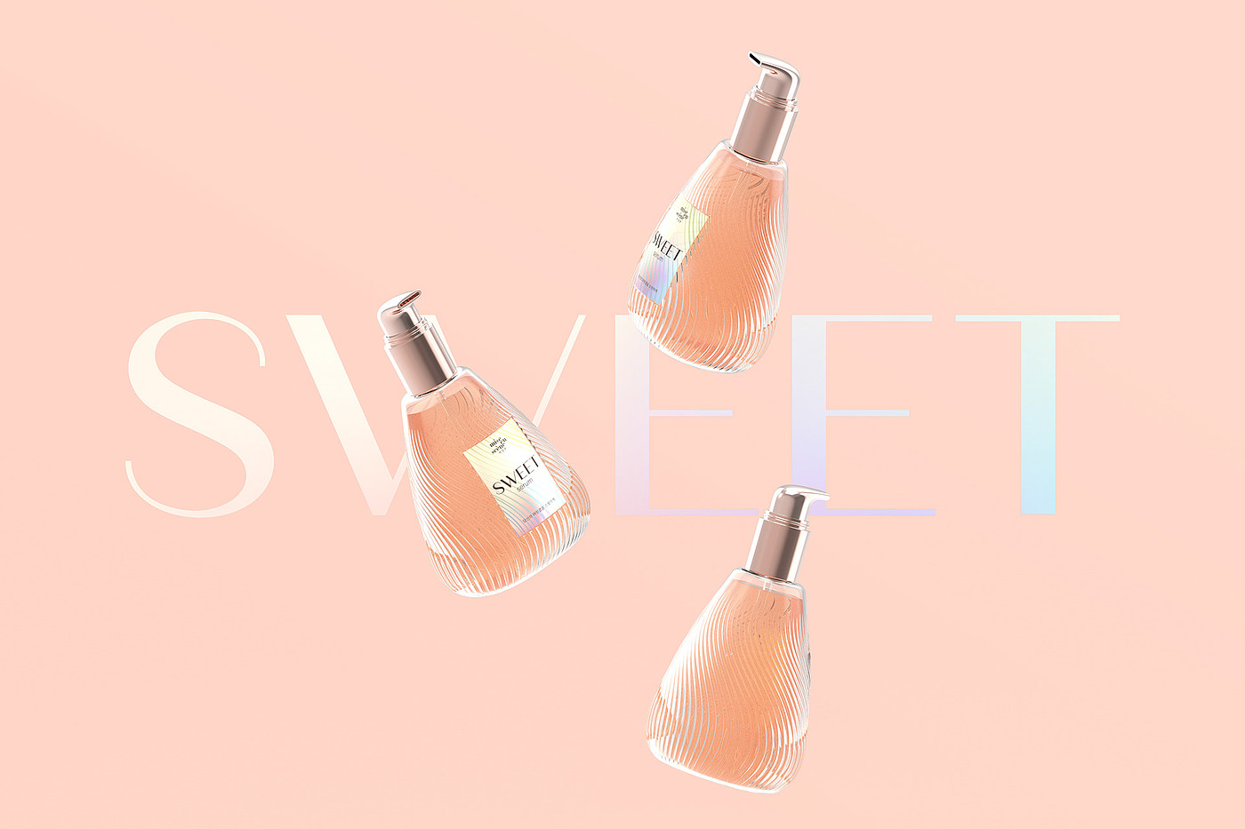 SWEET，Shampoo，packing，