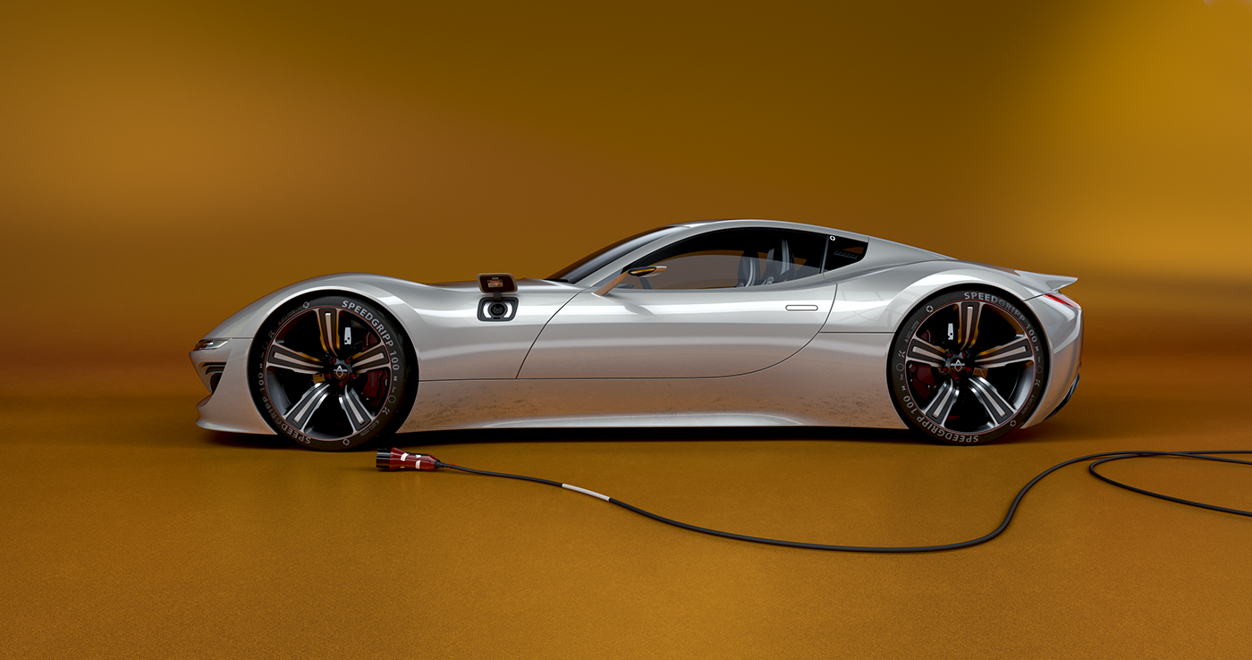 Concept Car，streamline，aurora，