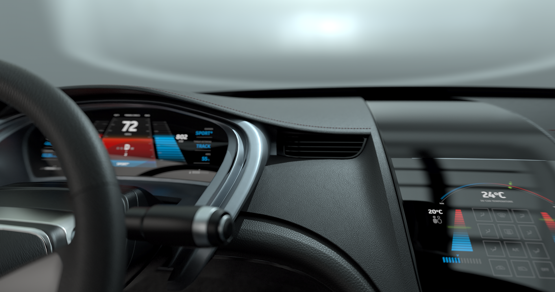 Concept Car，streamline，aurora，