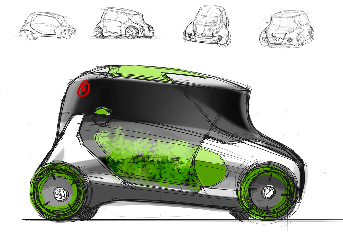 conceptual design，vehicle，public，