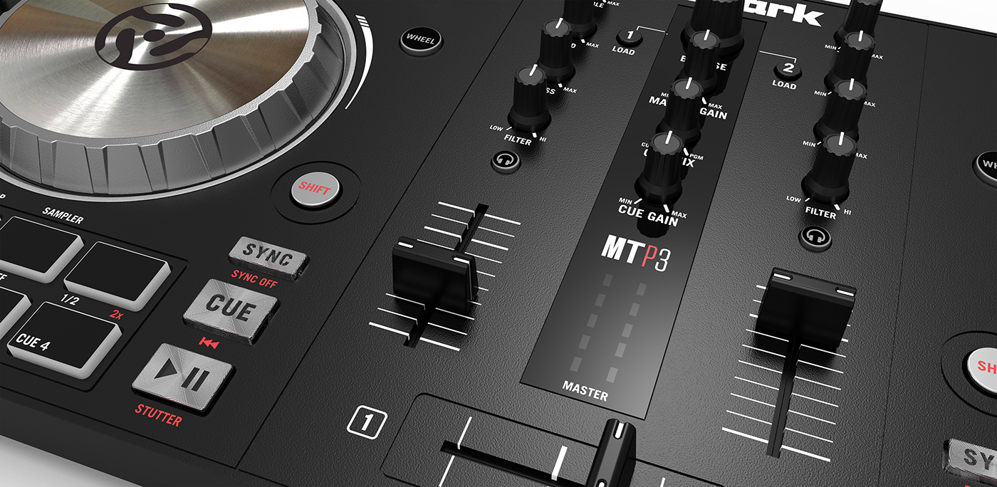 product design，Music equipment，Turntables.，DJ controller，