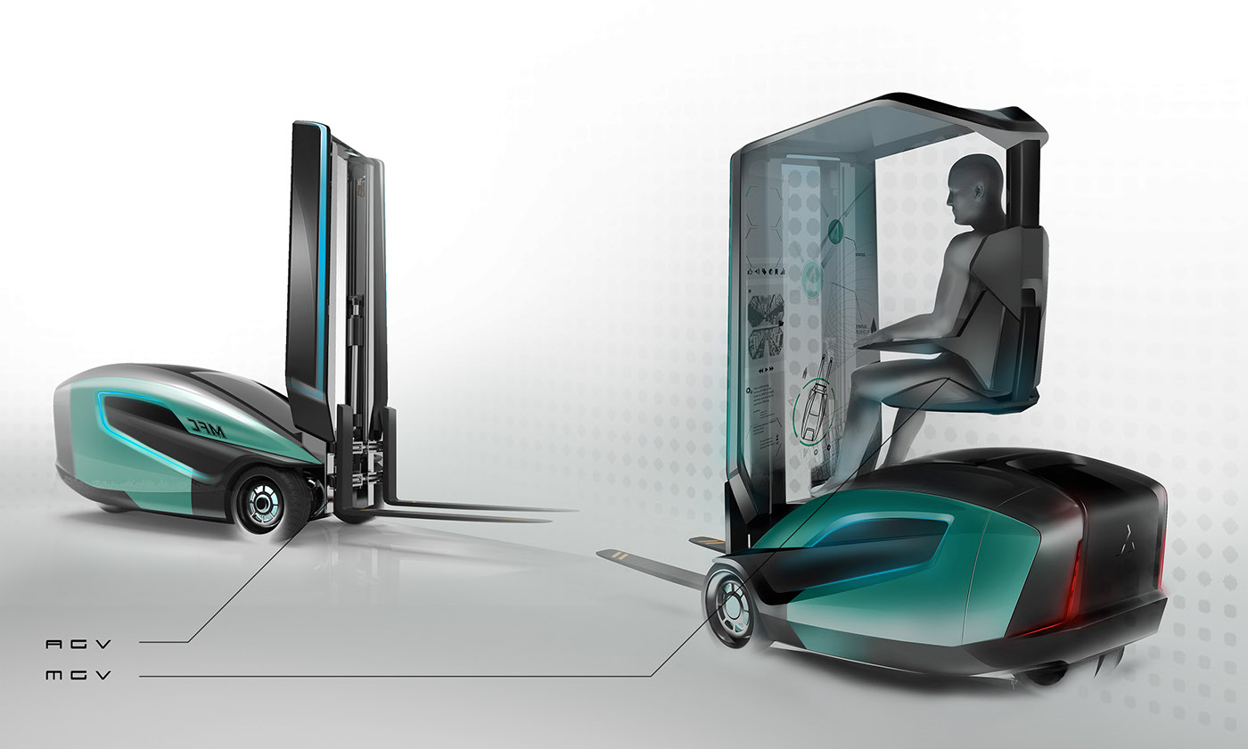 MFC，Forklift，Tool car，conceptual design，