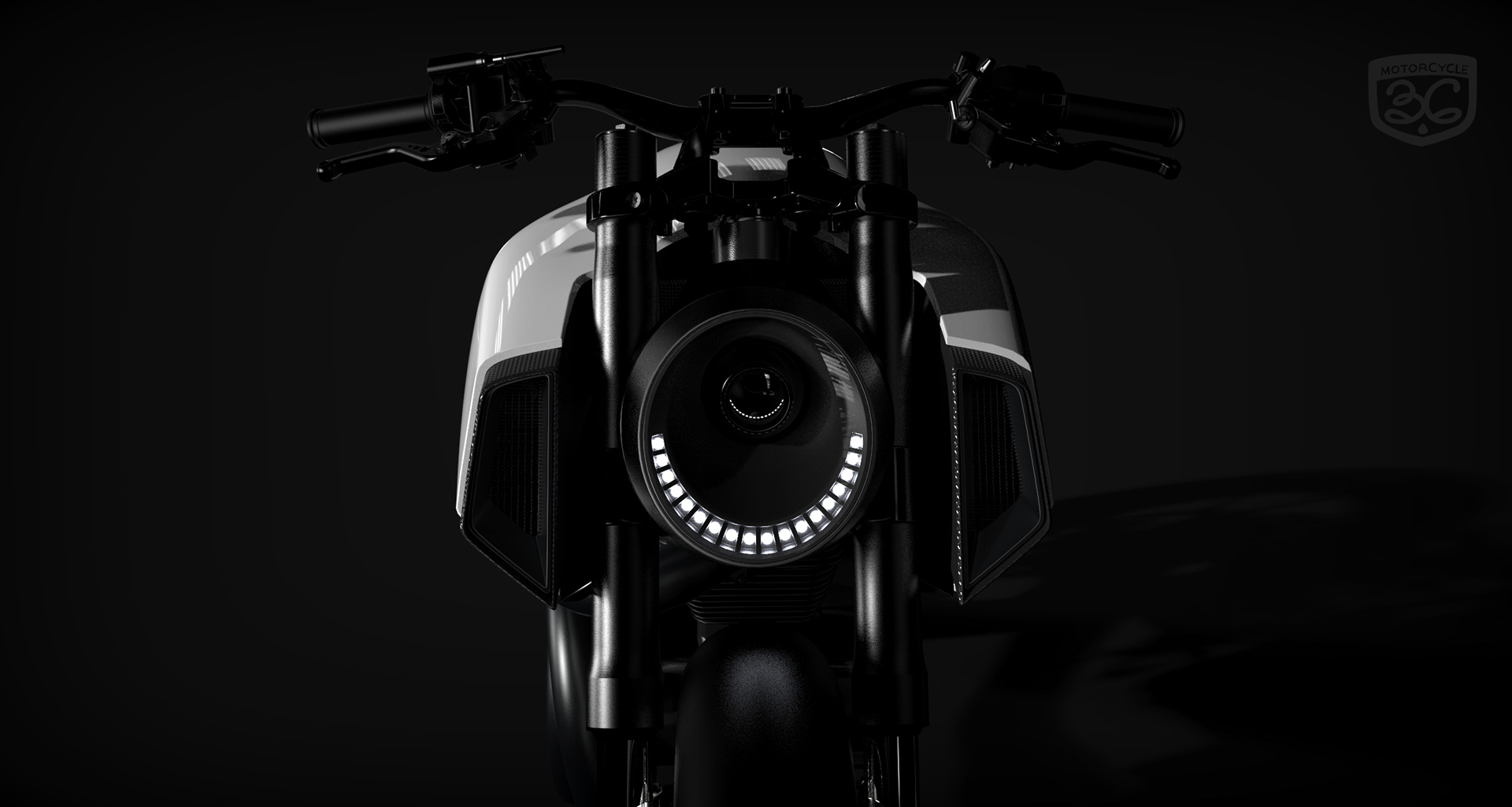 industrial design，vehicle，motorcycle，Black Coffee，