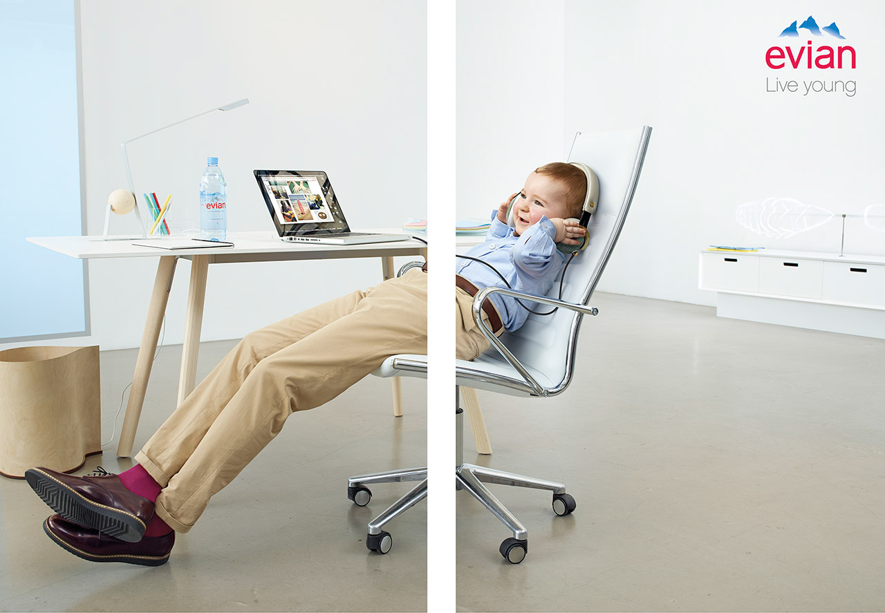 advertisement，Photography，propaganda，Evian，Evian，mineral water，