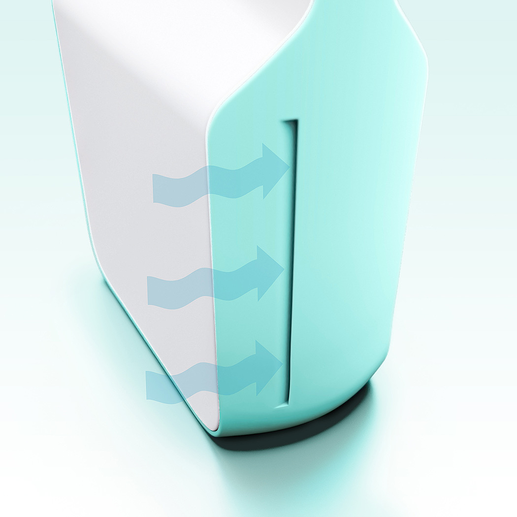 white，air cleaner，Cleanson，
