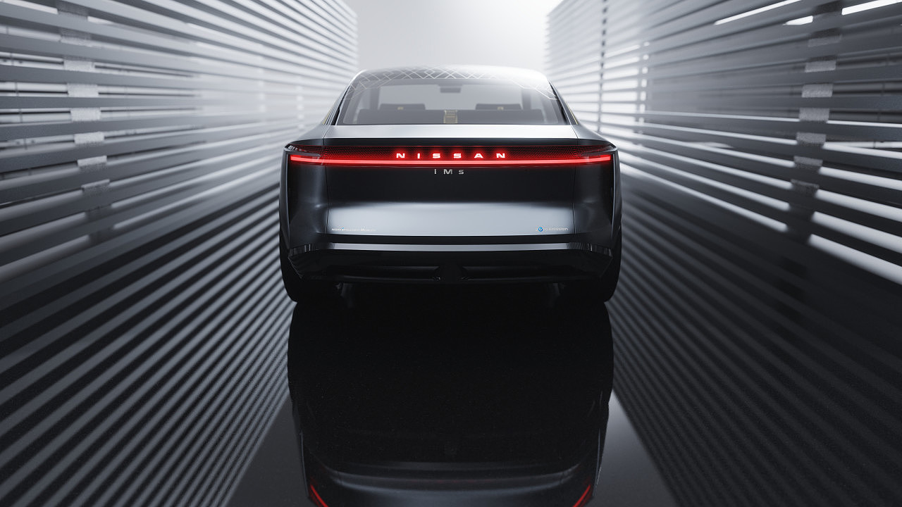 Automobile design，Im concept electric vehicle，Nissan，