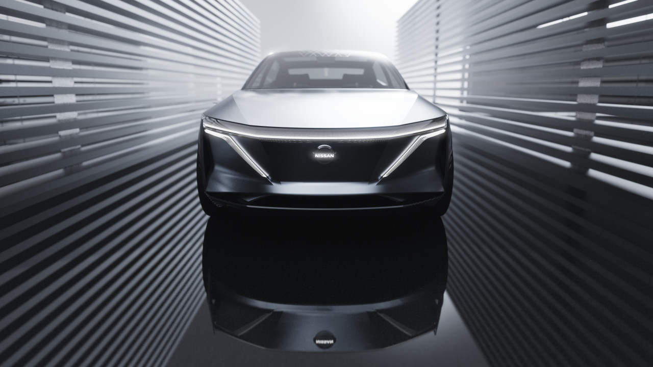 Automobile design，Im concept electric vehicle，Nissan，