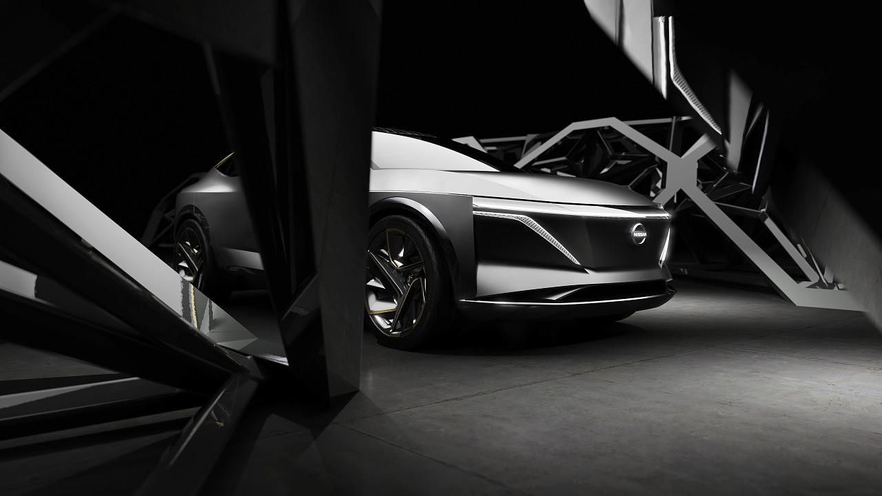 Automobile design，Im concept electric vehicle，Nissan，