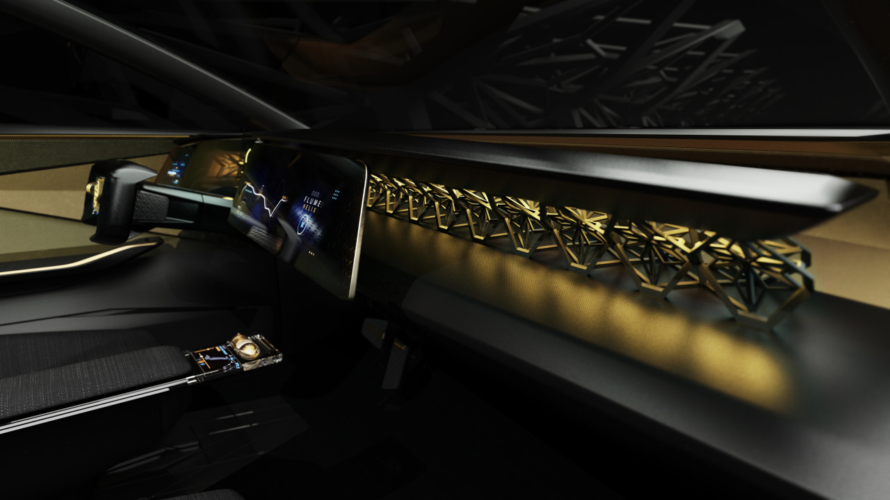 Automobile design，Im concept electric vehicle，Nissan，