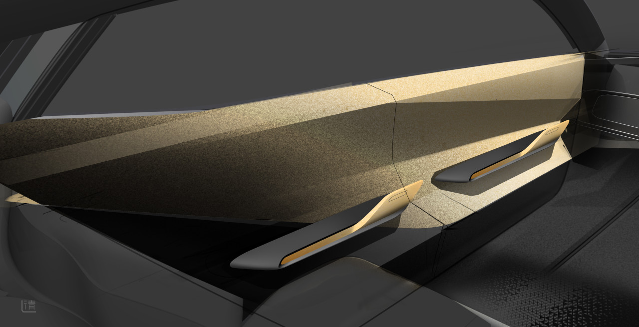 Automobile design，Im concept electric vehicle，Nissan，