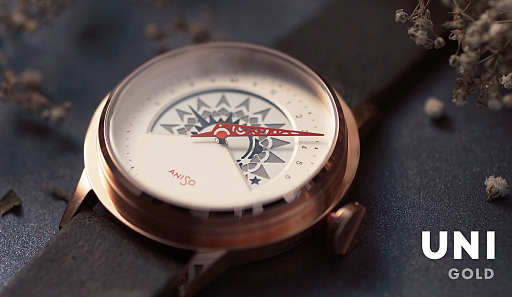 product design，Wrist watch，ANISO UNI，