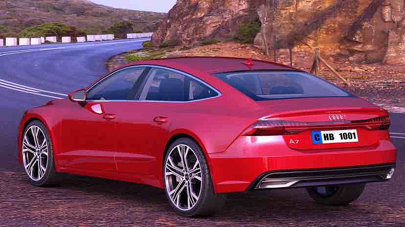 Audi appearance rendering，