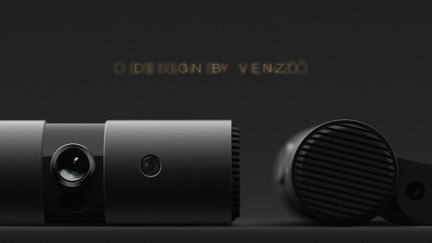 VENZO，Projector，Projector，industrial design，Product photography，