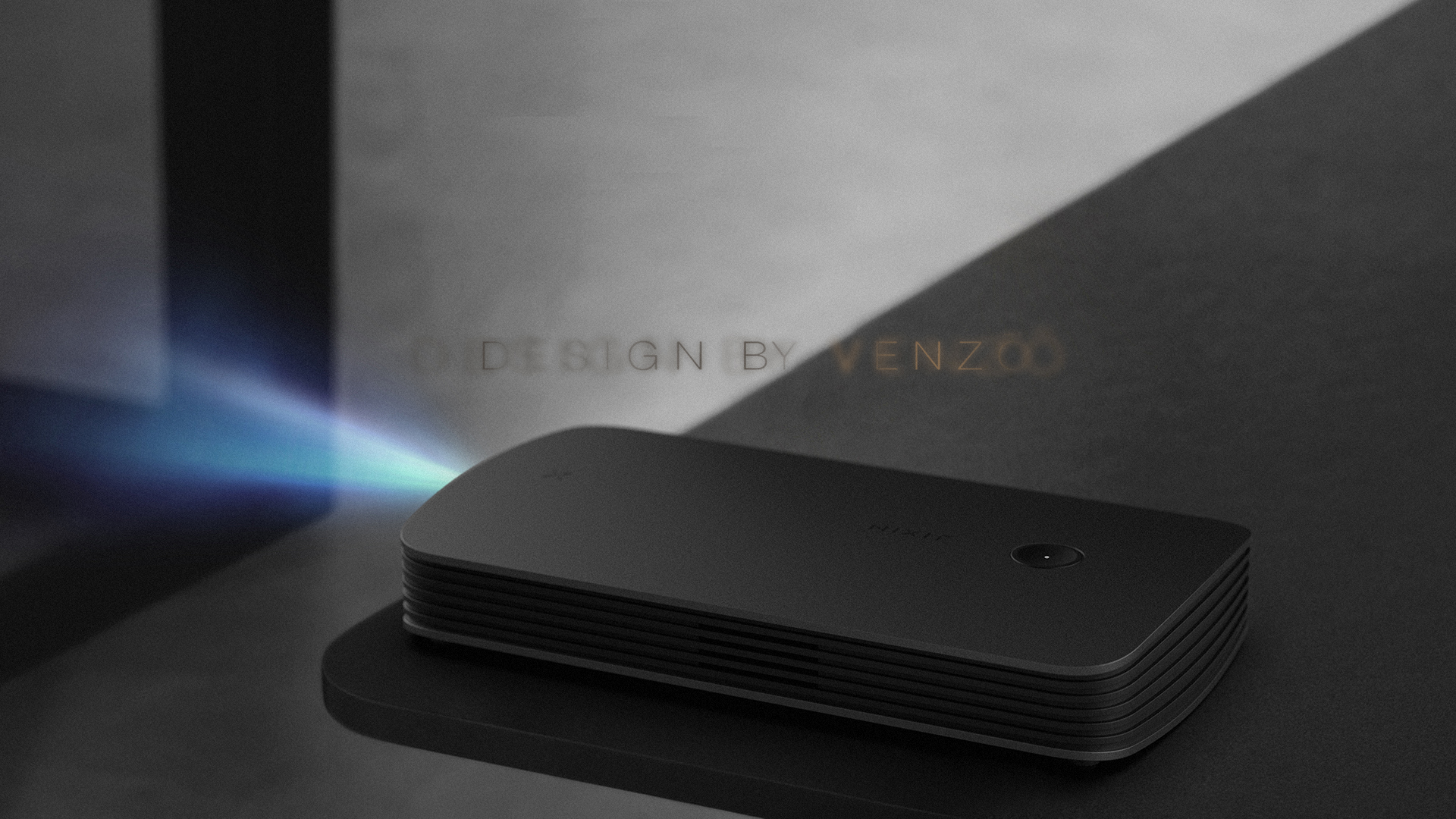VENZO，Projector，Projector，industrial design，Product photography，