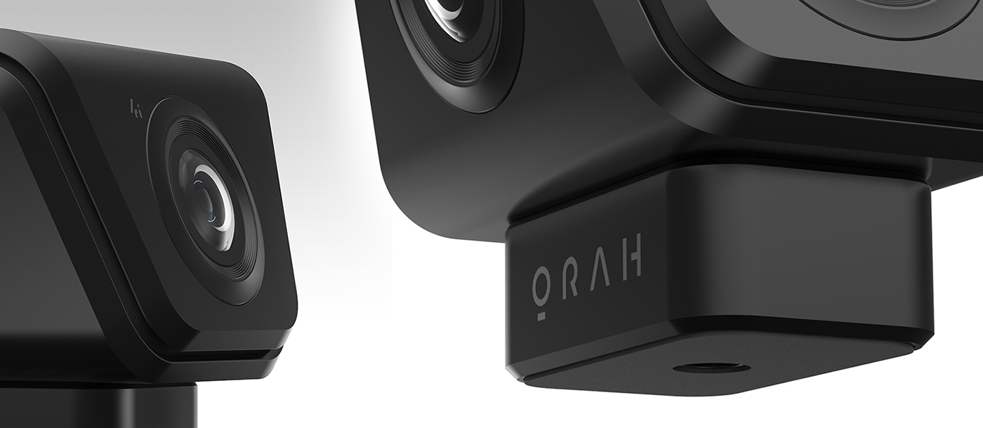 orah，360 camera，camera，black，