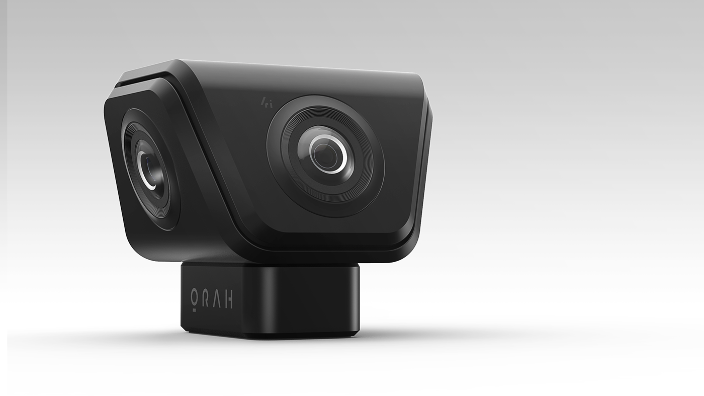orah，360 camera，camera，black，