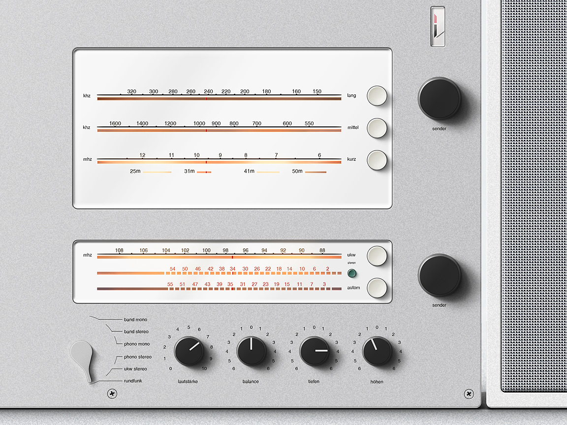 Dieter Rams，braun，计算机，收音机，