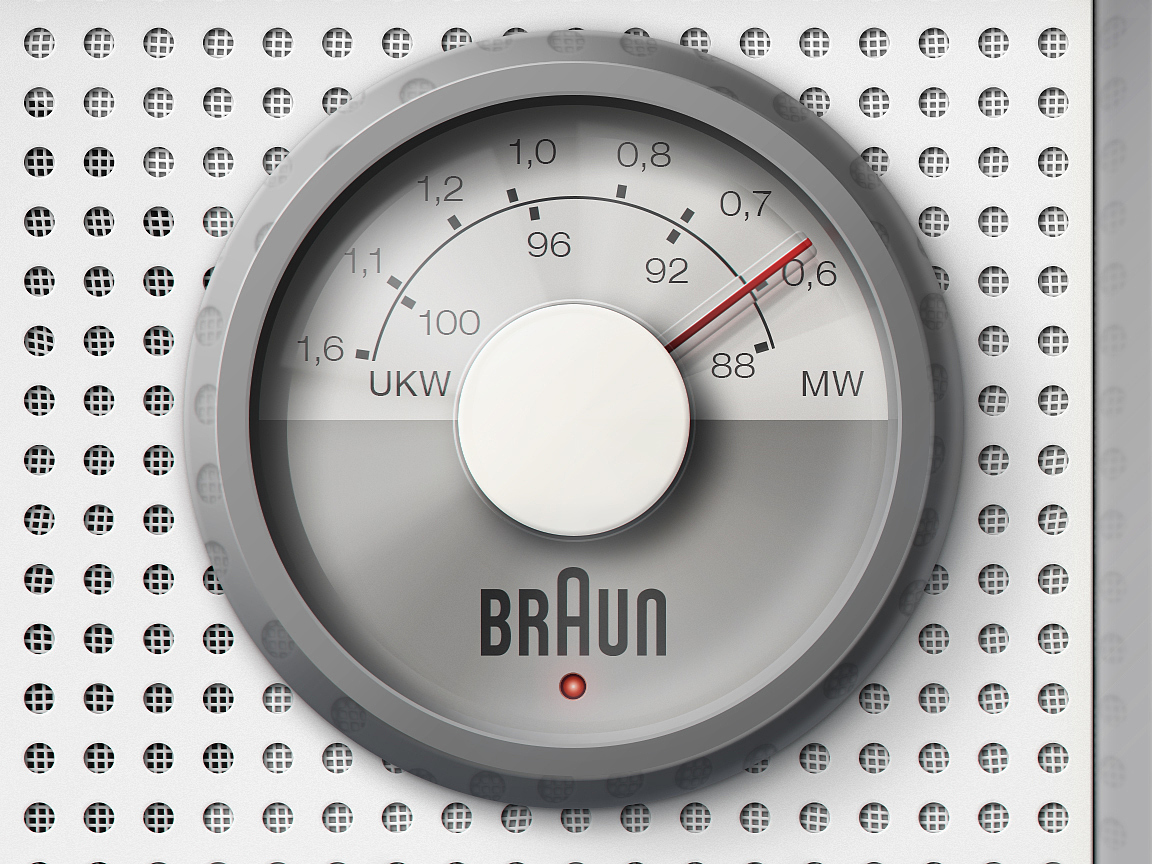 Dieter Rams，braun，计算机，收音机，