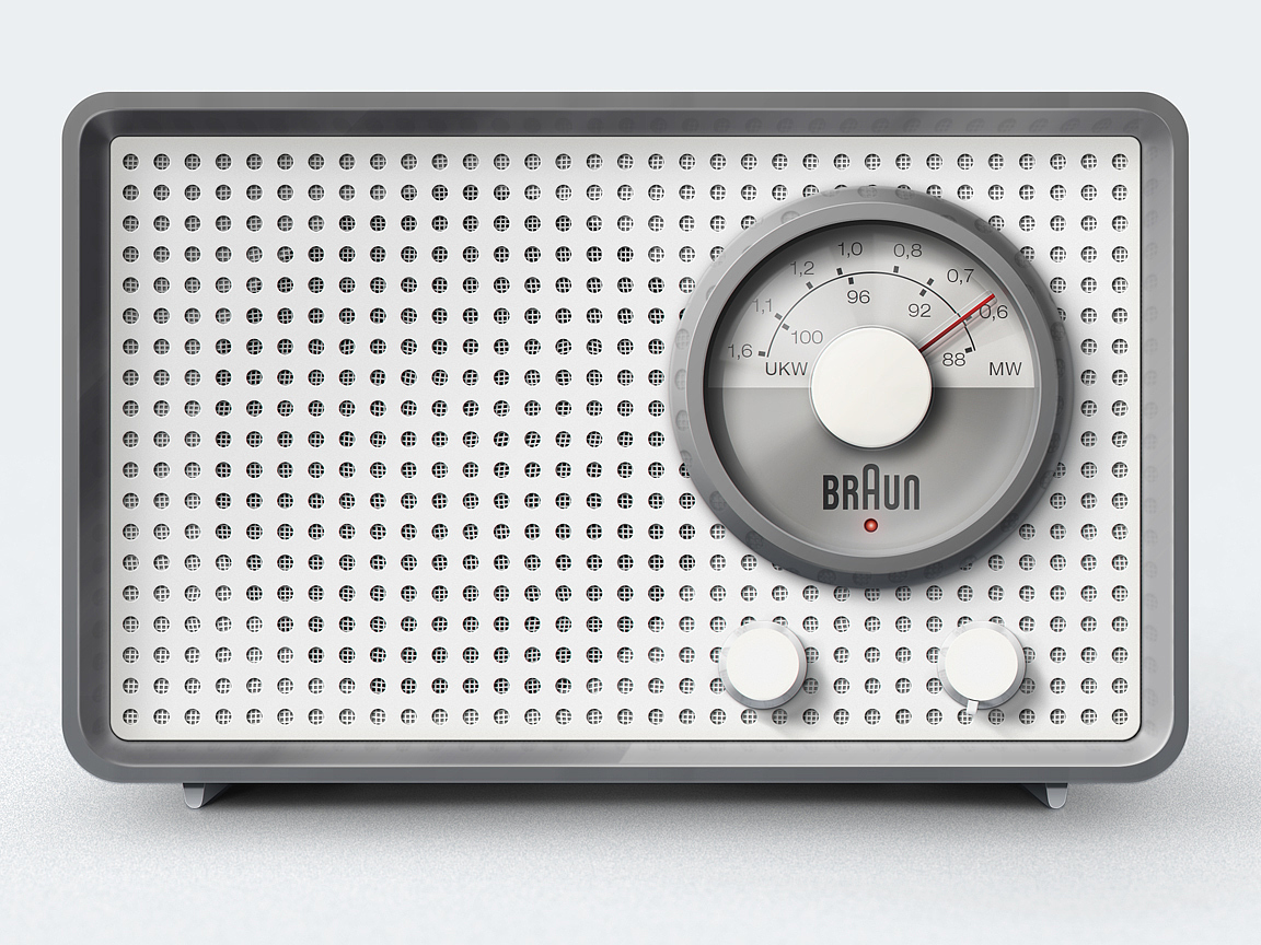 Dieter Rams，braun，计算机，收音机，