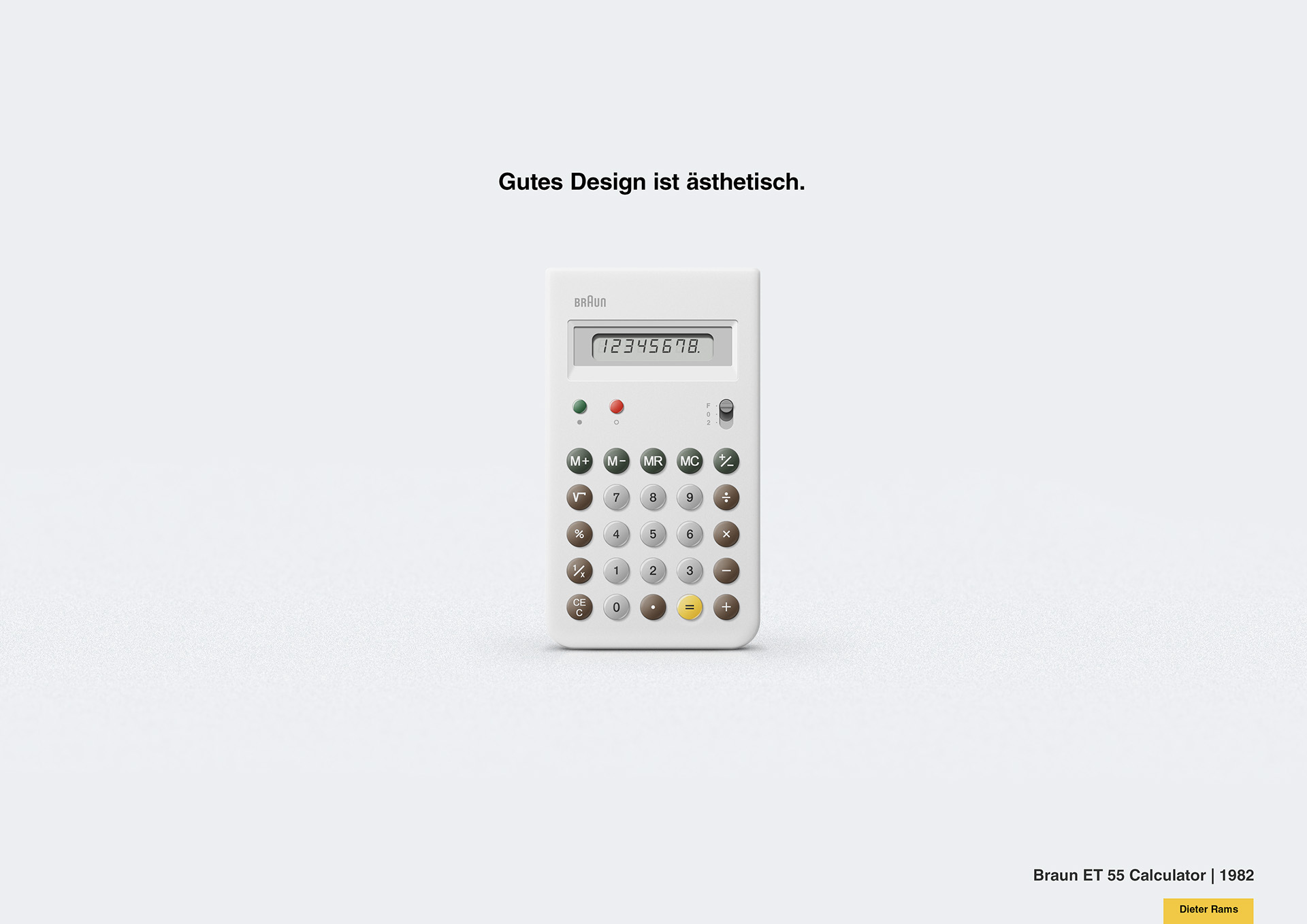 Dieter Rams，braun，computer，radio，
