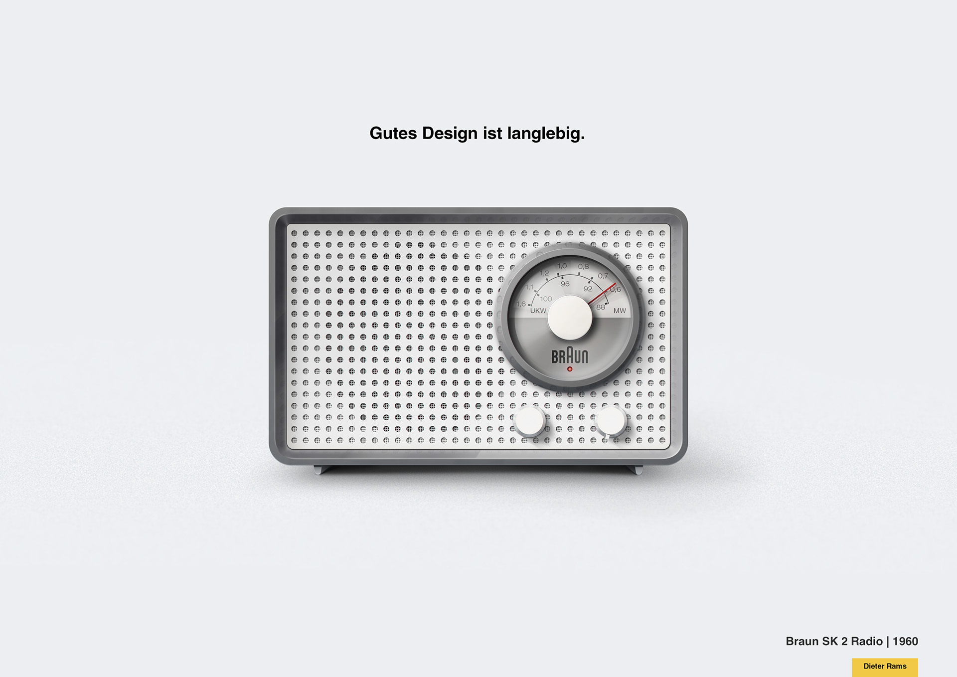 Dieter Rams，braun，computer，radio，