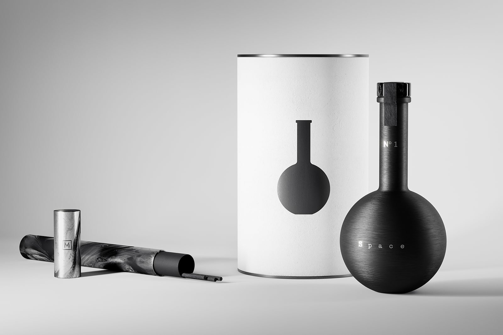 Marble，Glass，Aluminium，Perfume bottle，Memory slab，