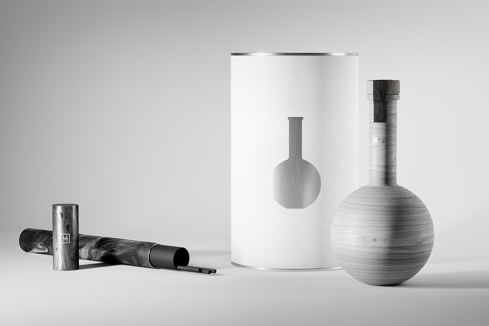 Marble，Glass，Aluminium，Perfume bottle，Memory slab，