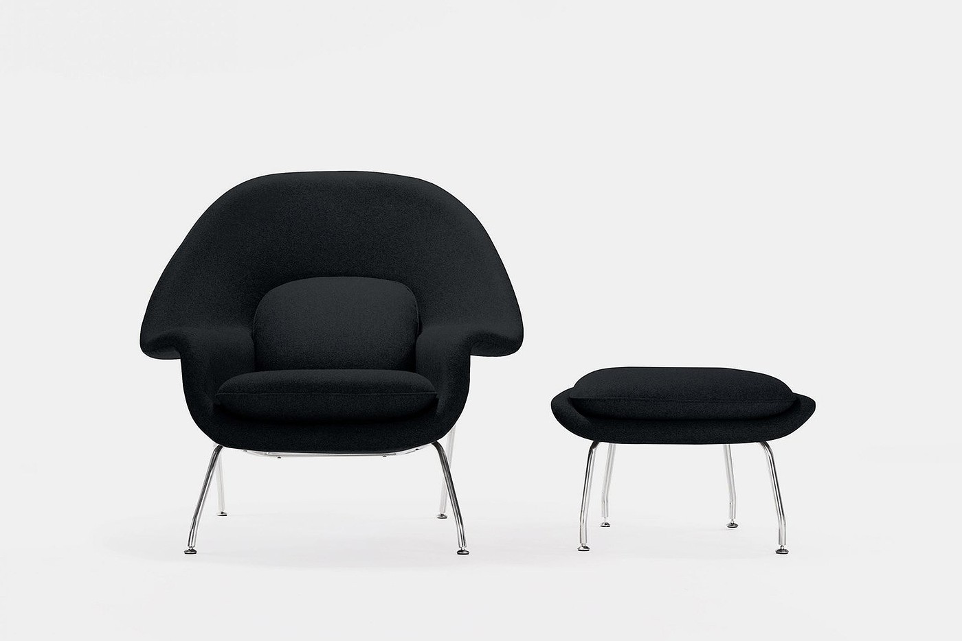 Womb Chair，coat，one thousand nine hundred and forty-eight，Knoll，chair，